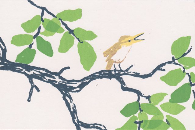 Postcard for Migrations exhibition