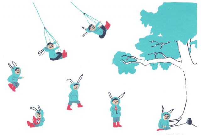 Portraits of the artist as a young rabbit